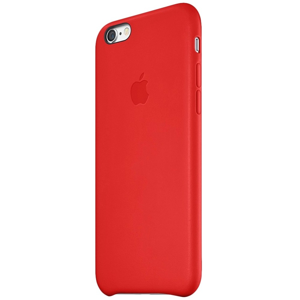 Кожаный чехол Apple iPhone 6 Leather Case Red (PRODUCT) (MGR82ZM/A) для iPhone 6/6S