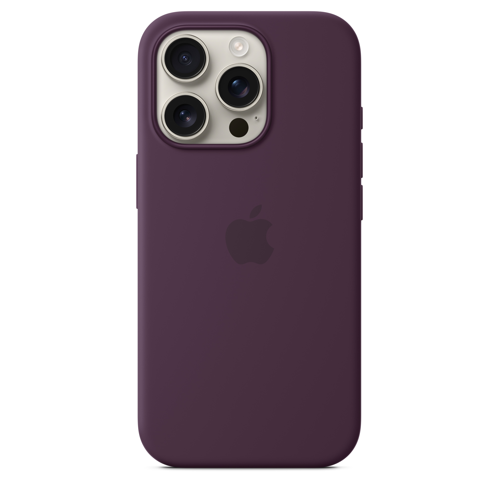 Силиконовый чехол Apple iPhone 16 Pro Silicone Case with MagSafe – Plum (MYYM3ZM/A)