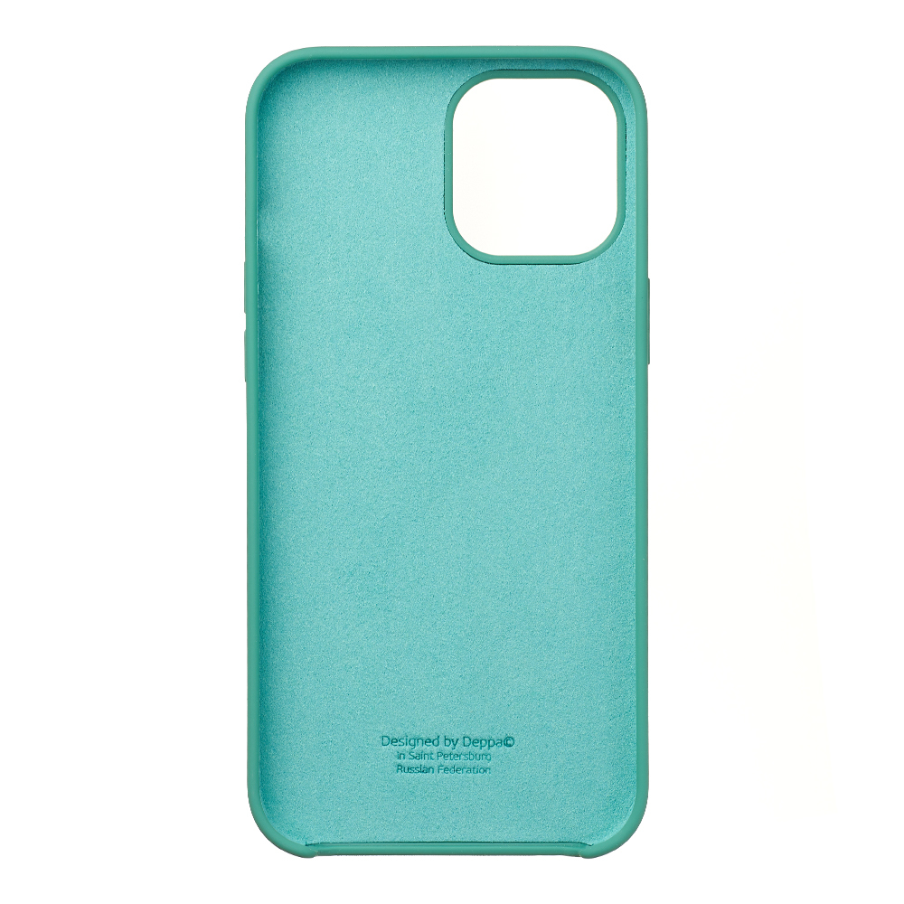 Чехол Deppa Liquid Silicone Case Green (87721) для Apple iPhone 12 Pro Max