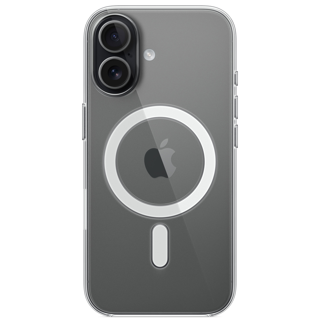 Пластиковый чехол Naturally Clear Case with MagSafe для iPhone 17