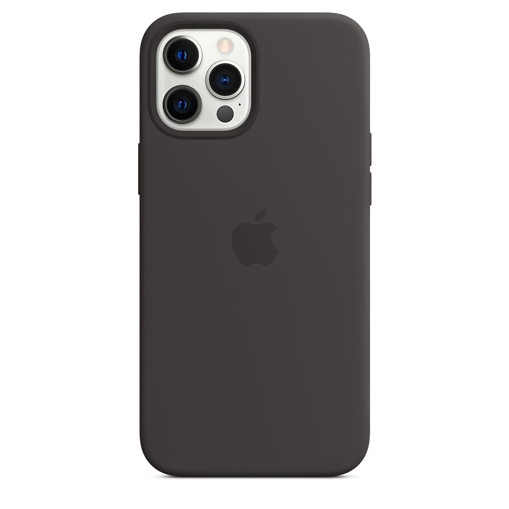 Силиконовый чехол Apple iPhone 12 Pro Max Silicone Case with MagSafe - Black (MHLG3ZE/A) для iPhone 12 Pro Max