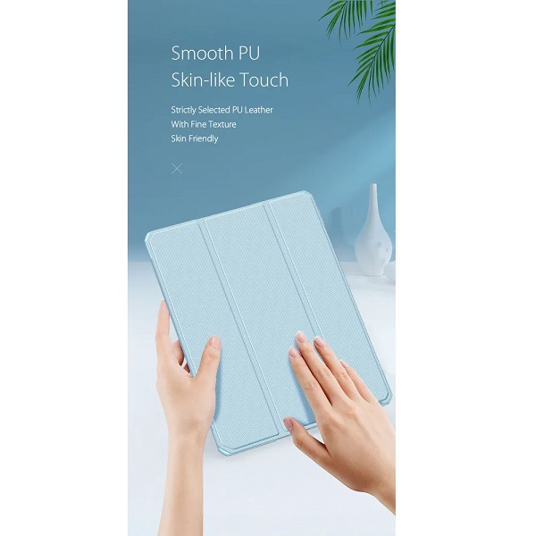 Чехол-книжка Dux Ducis для iPad 10.9 (2022)/11 (2025 A16) Domo Toby Series Blue