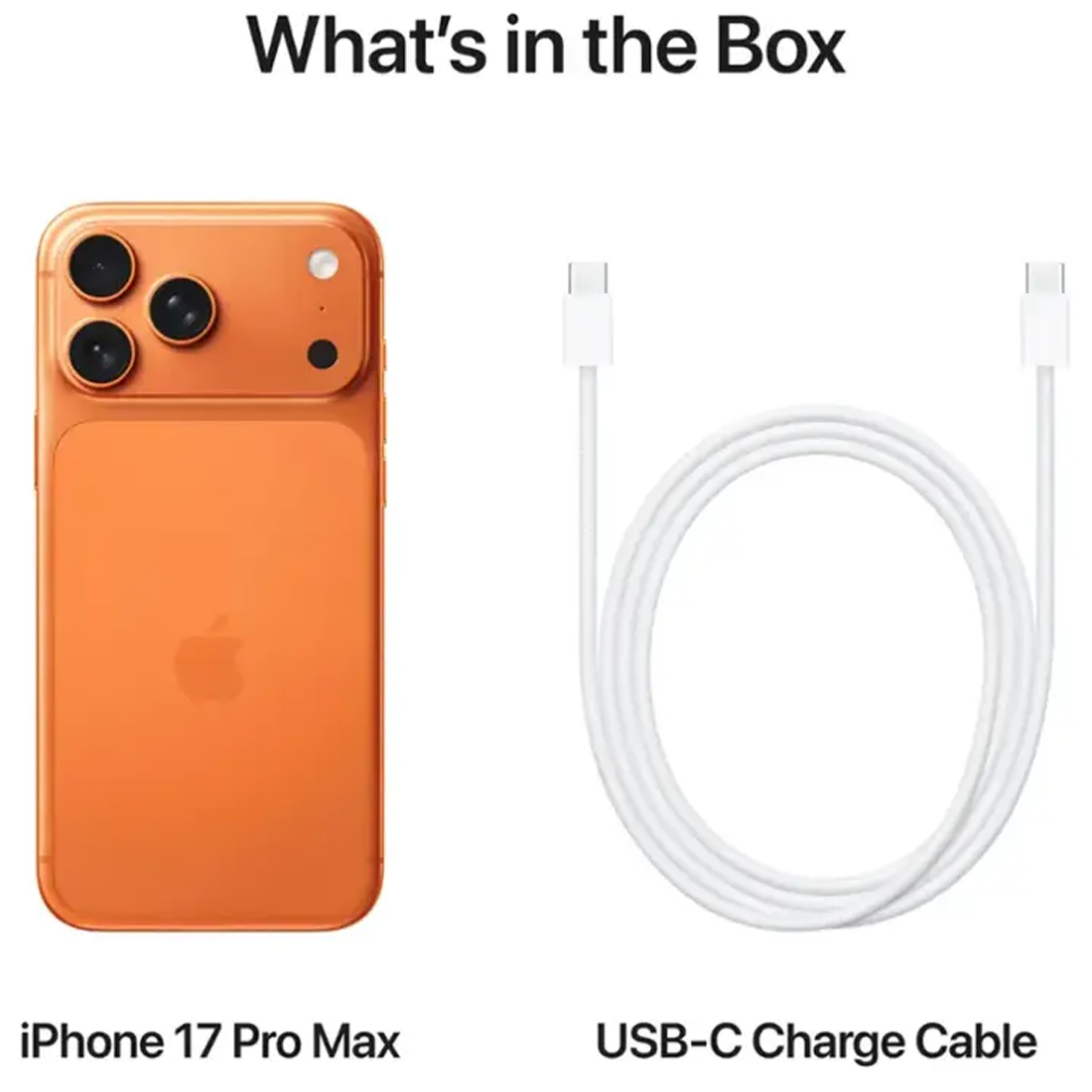 Смартфон Apple iPhone 17 Pro Max 256GB Cosmic Orange (nano SIM + eSIM)