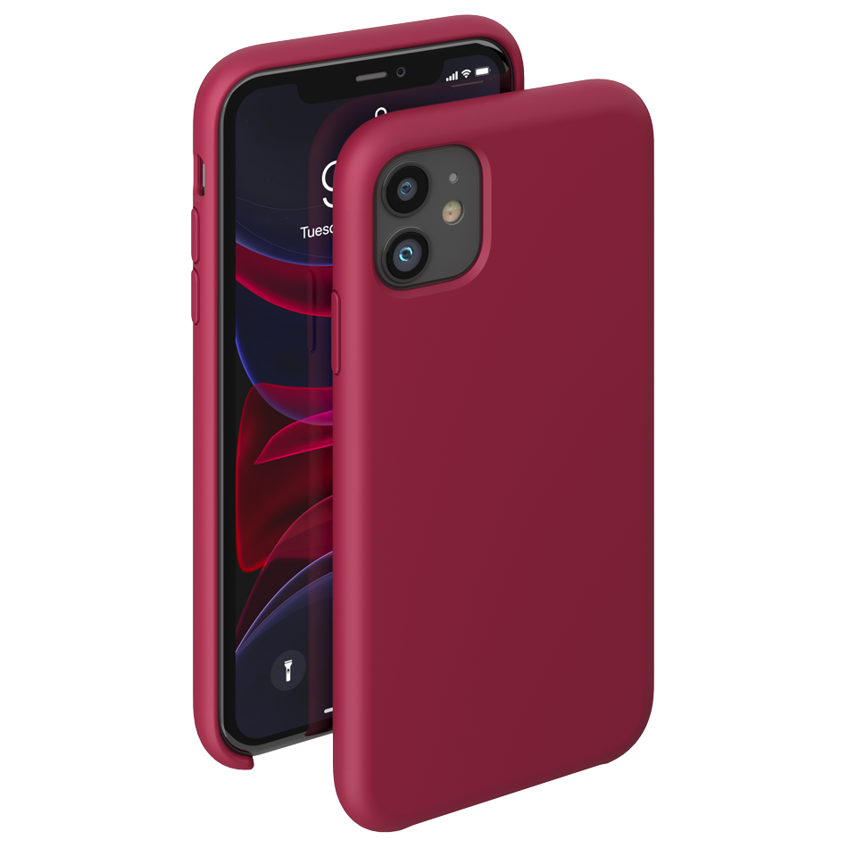 Чехол Deppa Liquid Silicone Case Red (87299) для iPhone 11