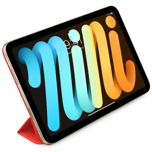 Чехол Naturally Magnet Smart Folio для iPad Mini 6 (2021)/iPad Mini 7 (2024) Electric Orange