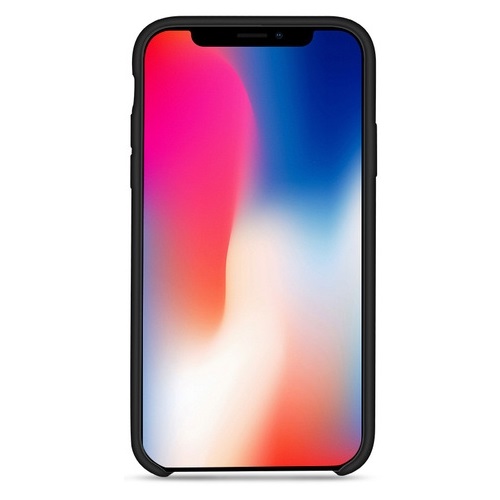 Чехол-накладка Hoco Silicone Black для iPhone X