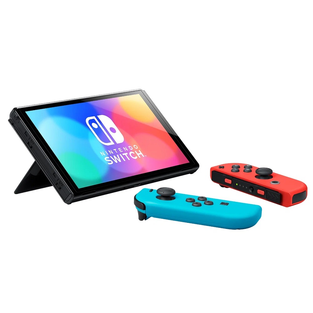 Игровая приставка Nintendo Switch OLED 64Gb Neon Blue/Red
