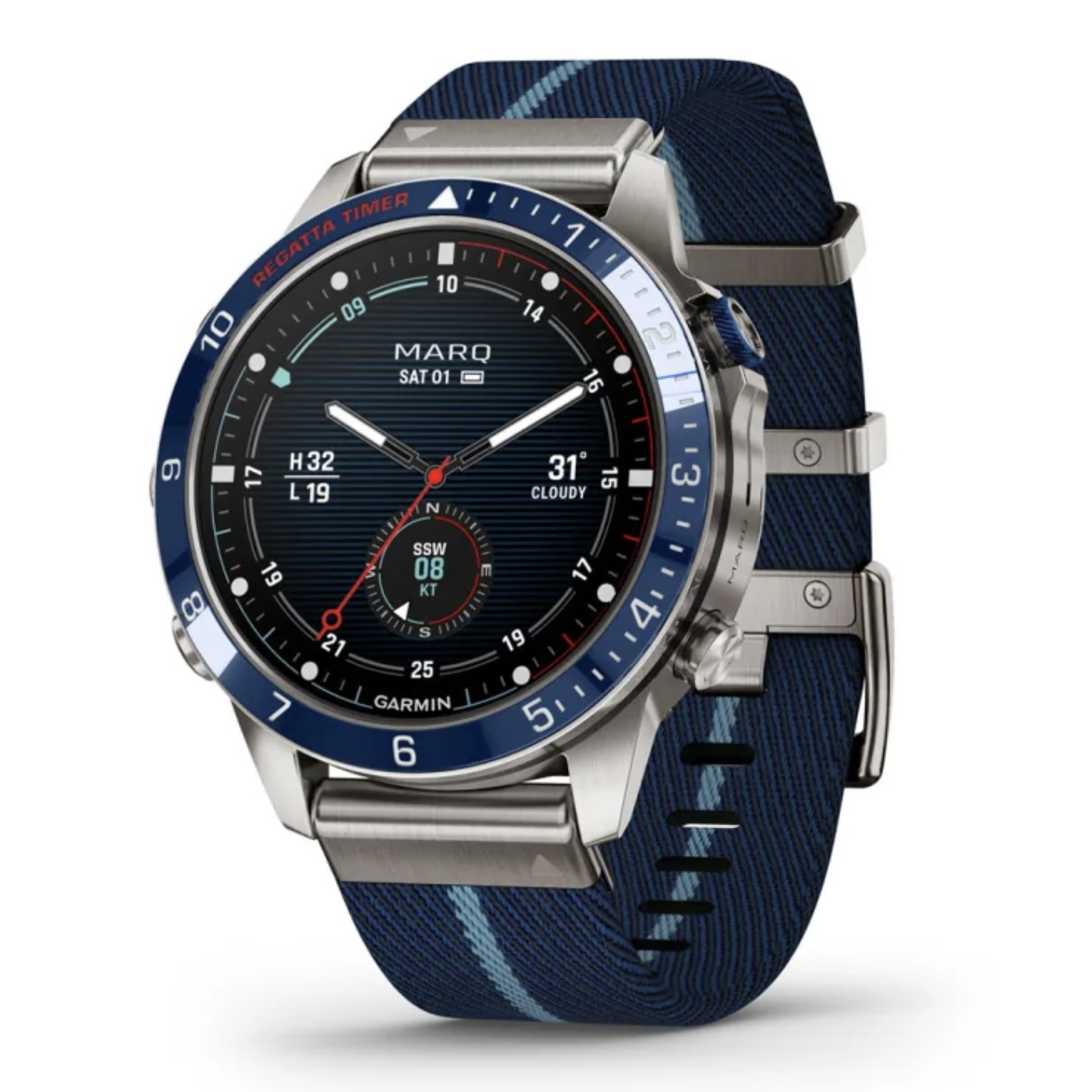 Умные часы Garmin MARQ Captain (Gen 2) Modern Tool Watch (010-02648-11)