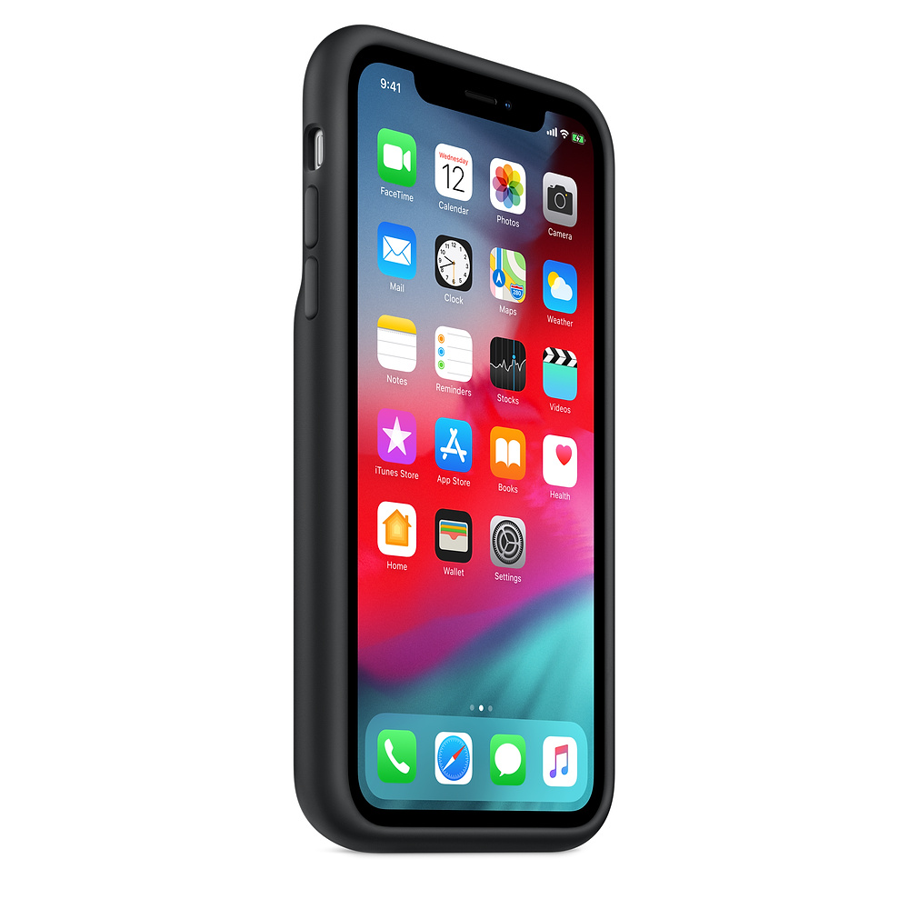 Силиконовый чехол-аккумулятор Apple iPhone XR Smart Battery Case Black (MU7M2ZM/A) для iPhone XR