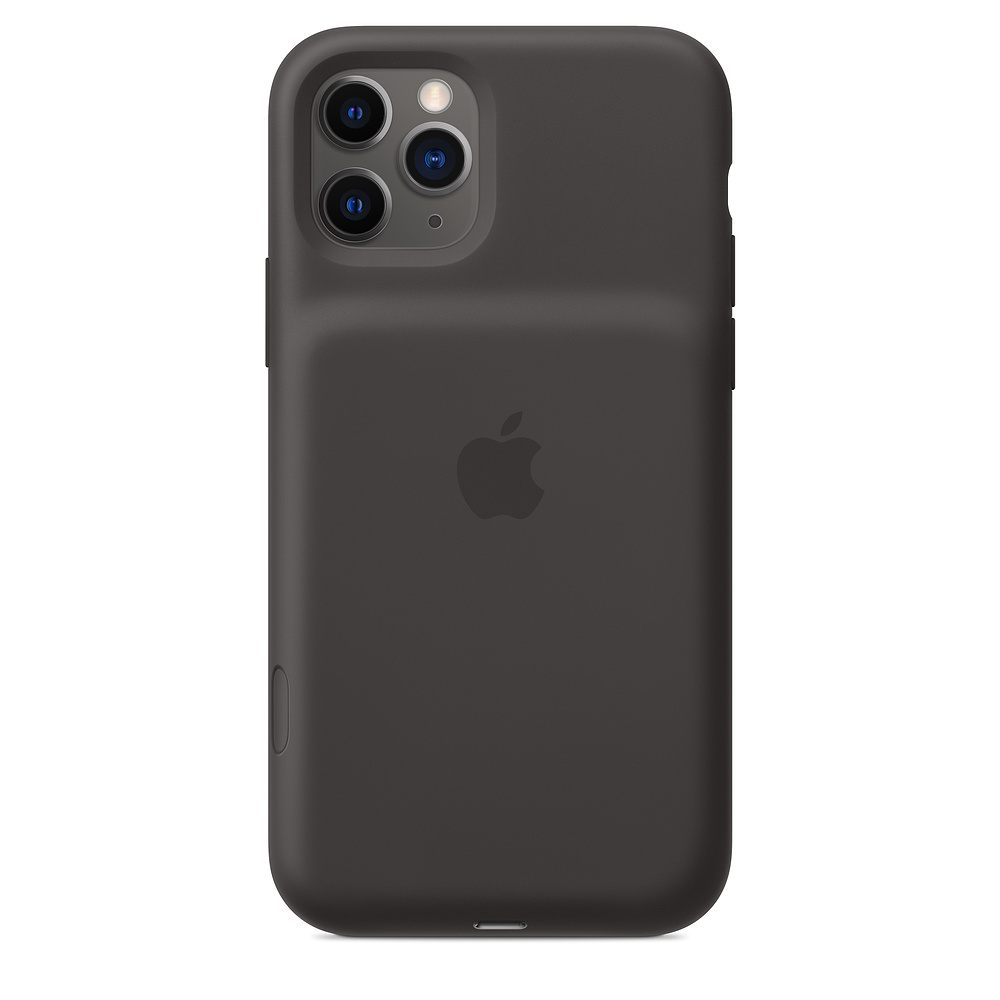 Силиконовый чехол-аккумулятор Apple Smart Battery Case Black (MWVL2ZM/A) для iPhone 11 Pro