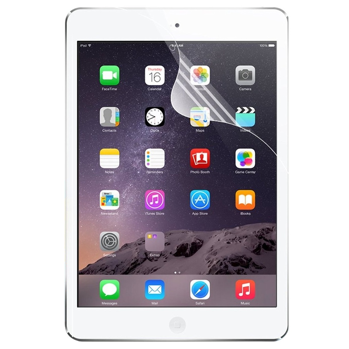 Матовая защитная плёнка на экран для iPad Air/Air2/9.7