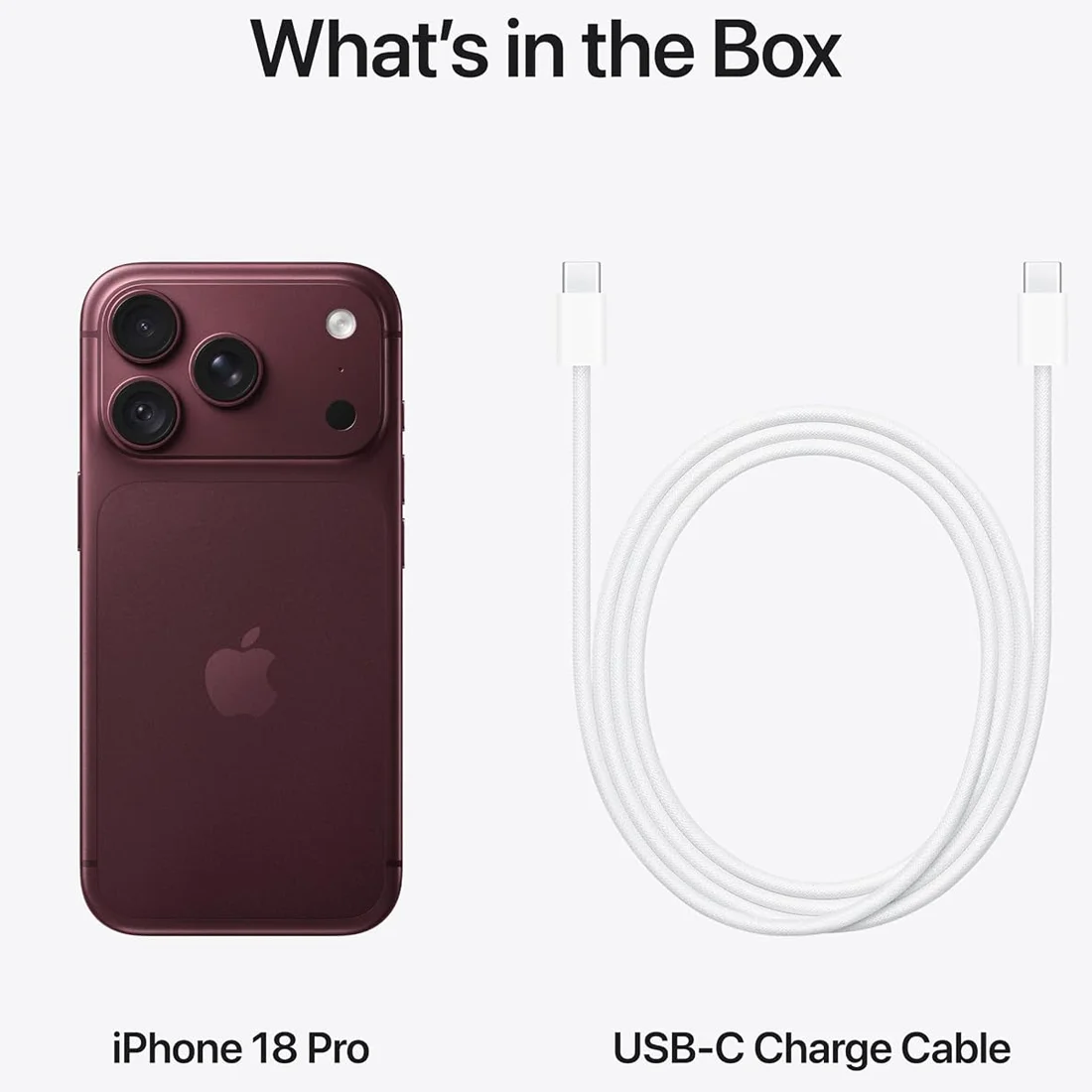 Смартфон Apple iPhone 18 Pro 2TB Burgundy (eSIM)
