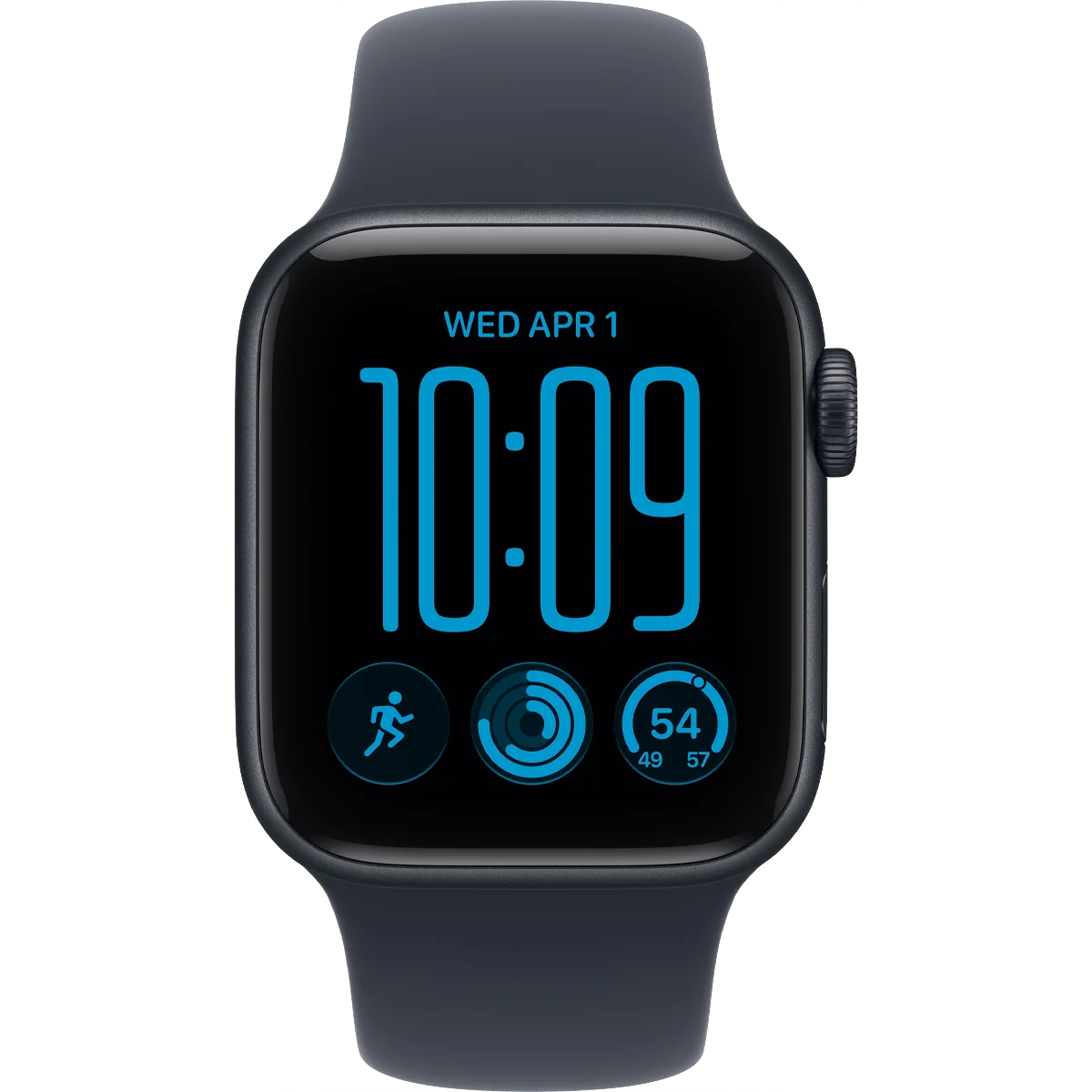 Умные часы Apple Watch SE 3 (2026) 40mm Midnight Aluminium Case with Navy Blue Sport Band - M/L