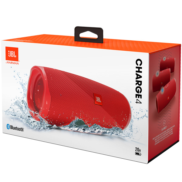 Беспроводная акустика JBL Charge 4 Red