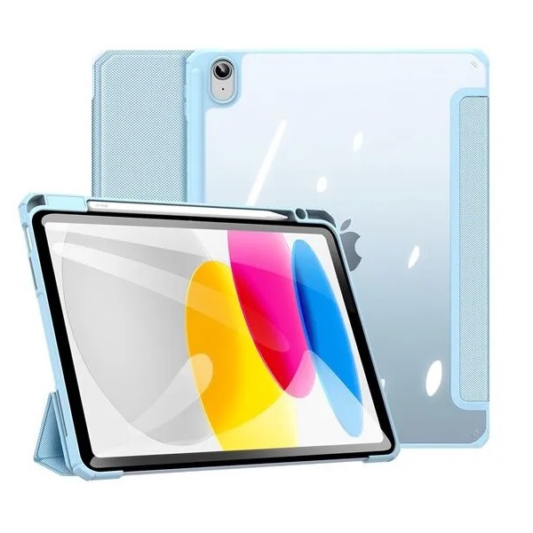 Чехол-книжка Dux Ducis для iPad 10.9 (2022)/11 (2025 A16) Domo Toby Series Blue