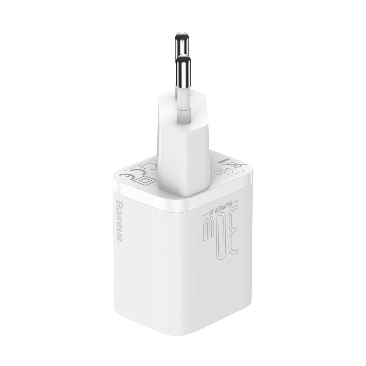 Сетевое зарядное устройство Baseus Super Si 1C USB Type C 30 W Power Delivery Quick Charge (CCSUP-J02) White