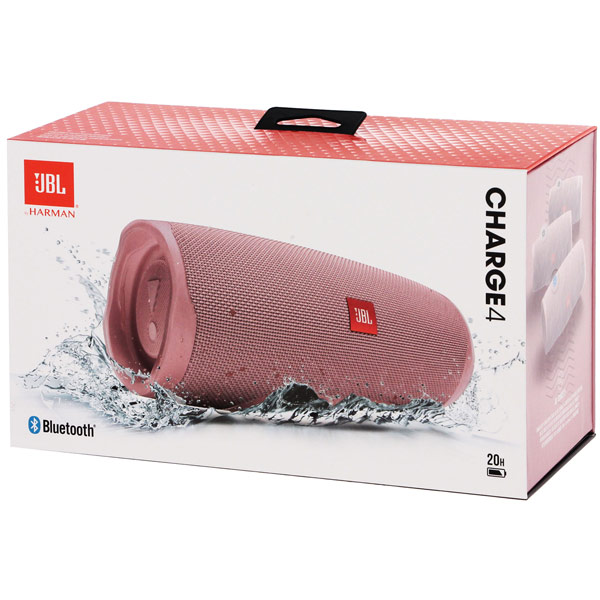 Беспроводная акустика JBL Charge 4 Pink