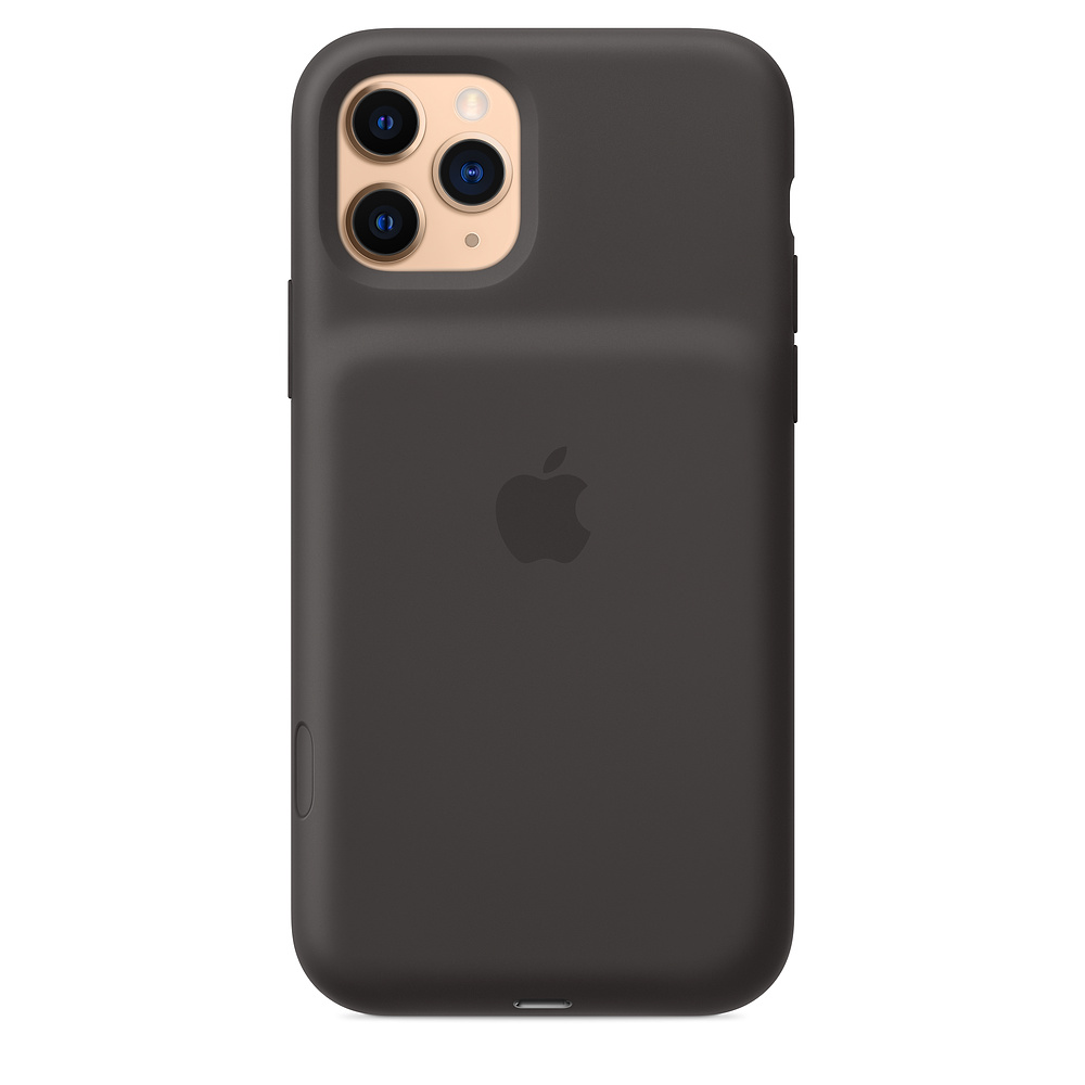 Силиконовый чехол-аккумулятор Apple Smart Battery Case Black (MWVL2ZM/A) для iPhone 11 Pro