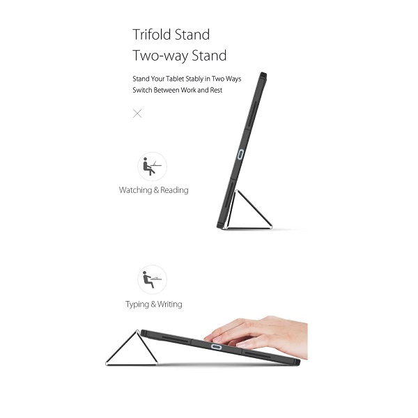 Чехол-книжка Dux Ducis для iPad 10.9 (2022)/11 (2025 A16) Domo Toby Series Black