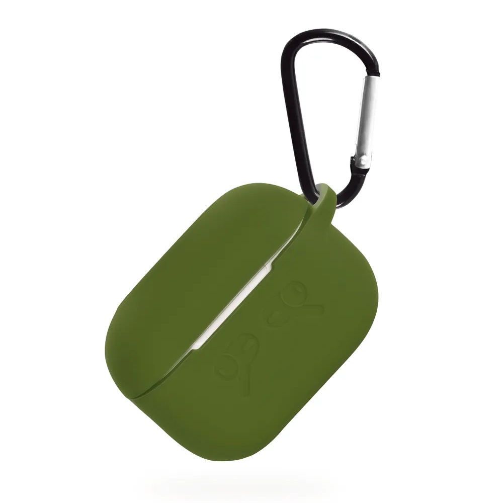 Силиконовый чехол Gurdini для AirPods Pro 2 Dark Green