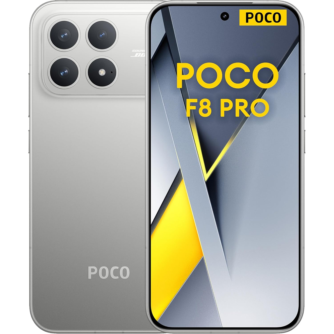 Смартфон Xiaomi POCO F8 Pro 12/256GB Global Silver