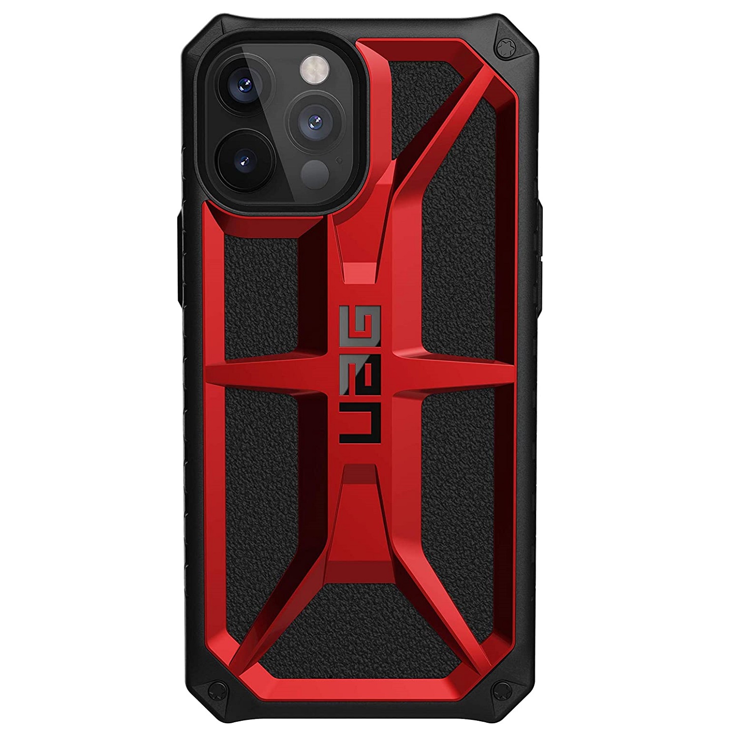 Противоударный защитный чехол UAG Monarch Crimson для iPhone 12 Pro Max