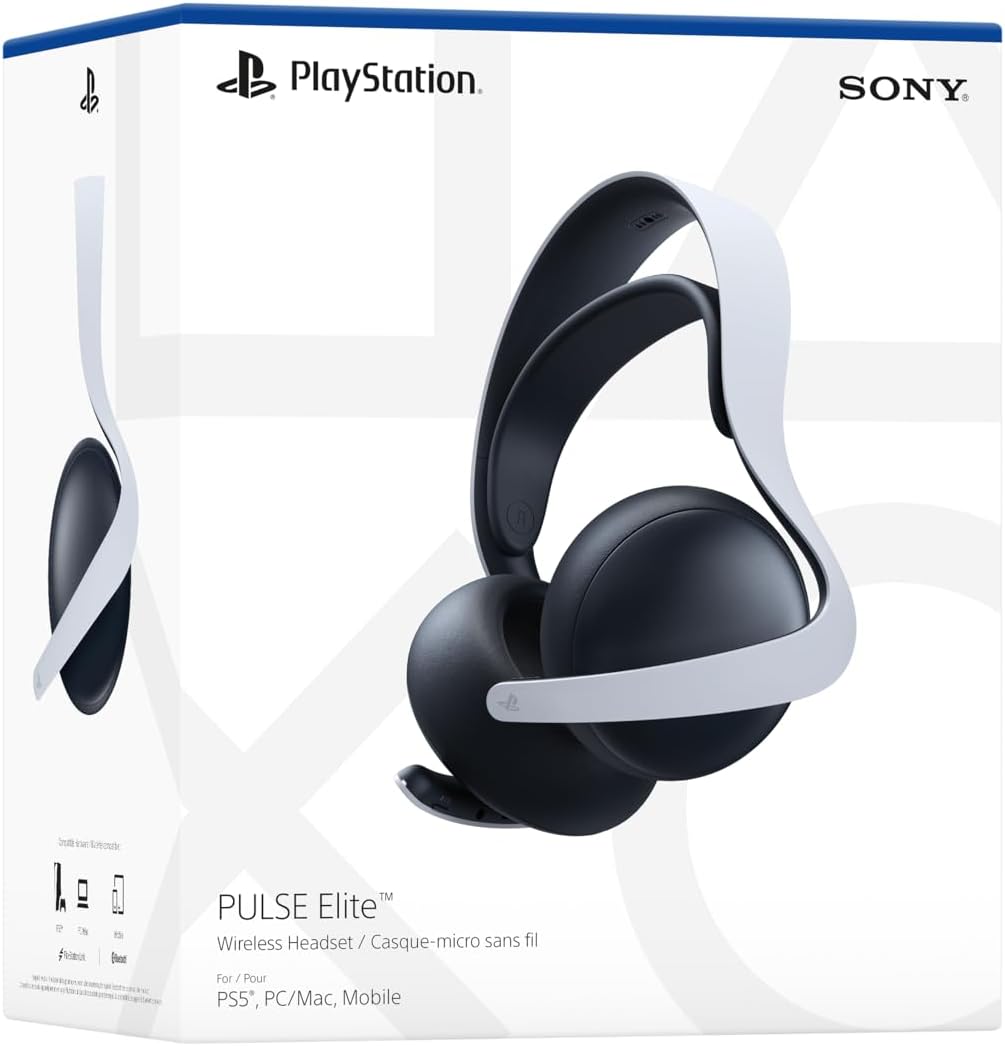 Беспроводная компьютерная гарнитура Sony PlayStation 5 Elite White