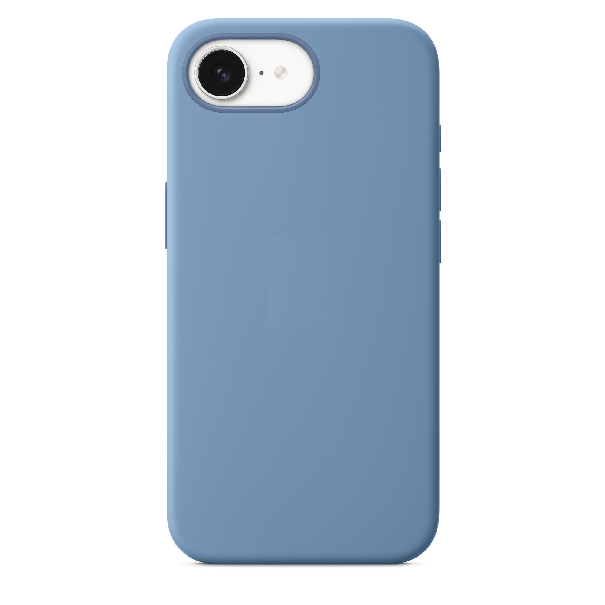 Силиконовый чехол Naturally Silicone Case with MagSafe Winter Blue для iPhone 16e