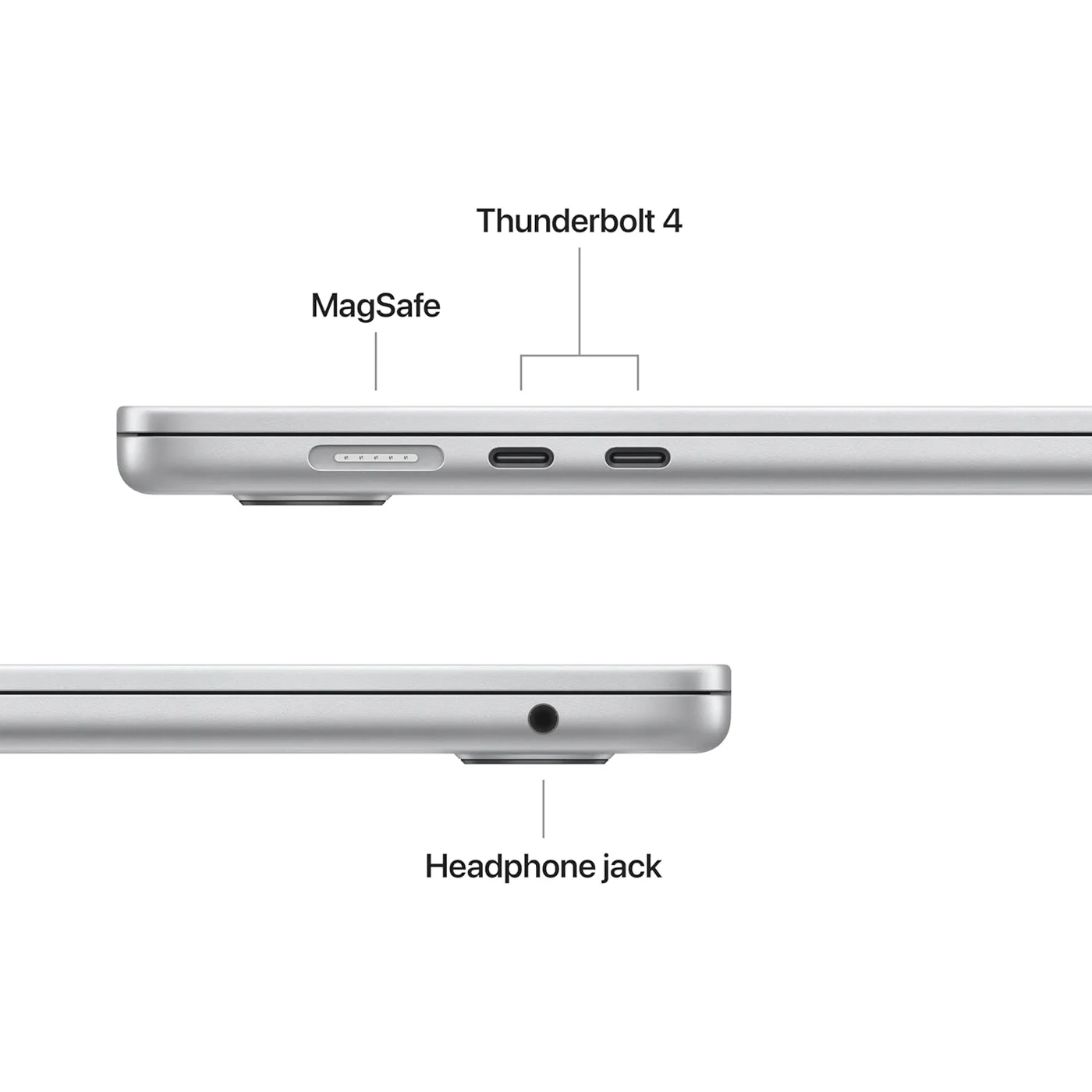 Ноутбук Apple MacBook Air 15 2026 M5 (15.3/2880x1864/32GB/512GB SSD/Apple graphics 10-core) Silver (Z1LQ0019X)