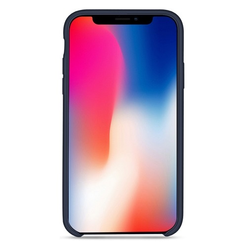 Чехол-накладка Hoco Silicone Midnight Blue iPhone X