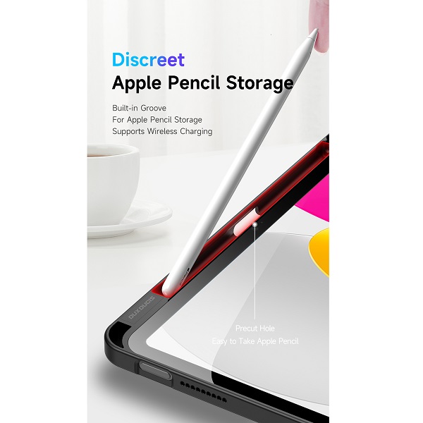 Чехол-книжка Dux Ducis для iPad 10.9 (2022)/11 (2025 A16) Magi Series Gray