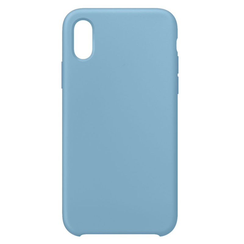 Силиконовый чехол Naturally Silicone Case Cornflower для iPhone XS MAX