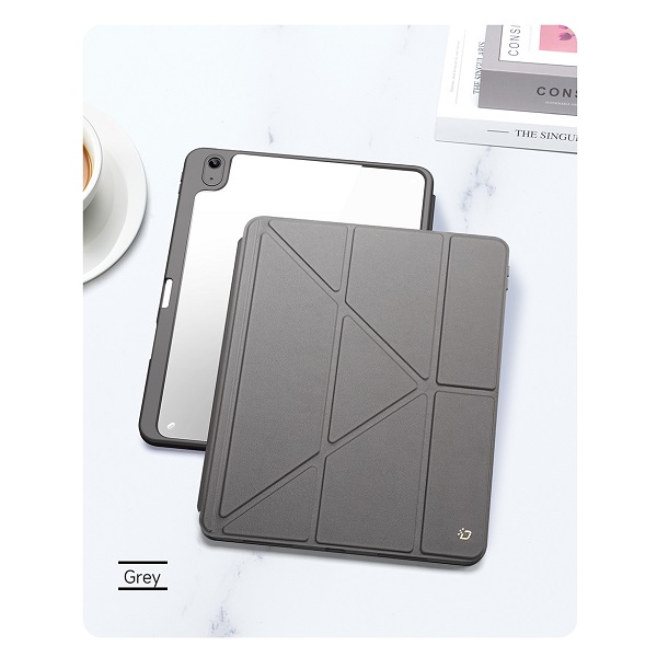 Чехол-книжка Dux Ducis для iPad 10.9 (2022)/11 (2025 A16) Magi Series Gray