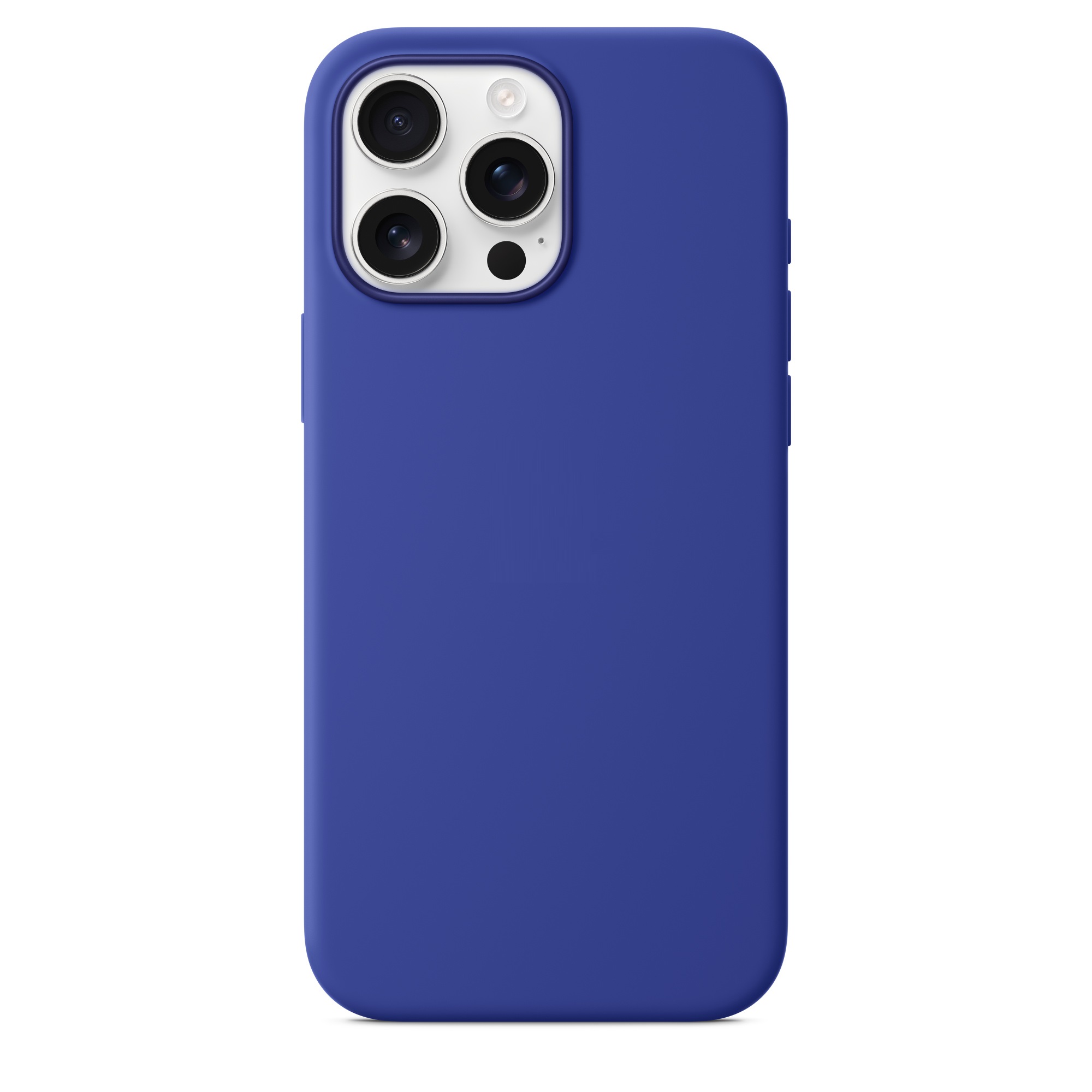 Силиконовый чехол Naturally Silicone Case with MagSafe Ultramarine для iPhone 16 Pro Max