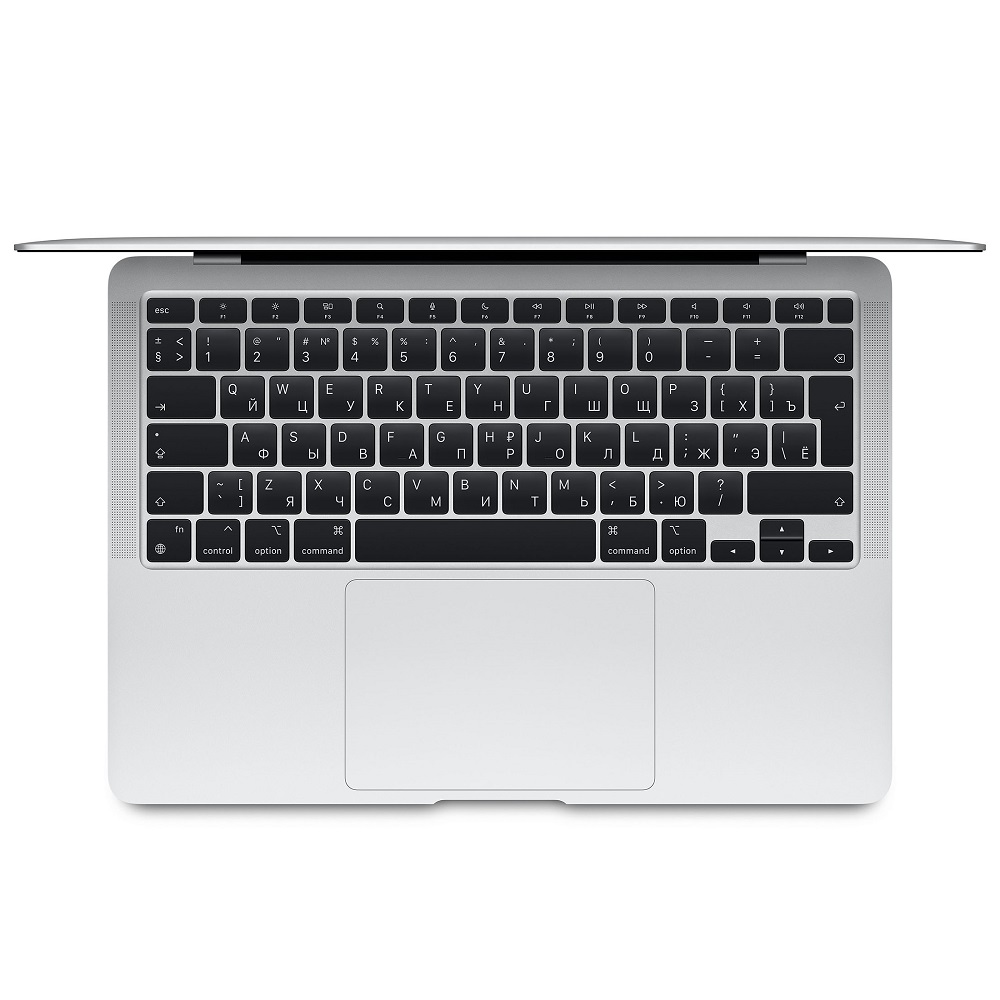 Ноутбук Apple MacBook Air 13 2020 M1 (13.3/2560x1600/8GB/256GB SSD/Apple graphics 7-core) Silver (MGN93RU/A)