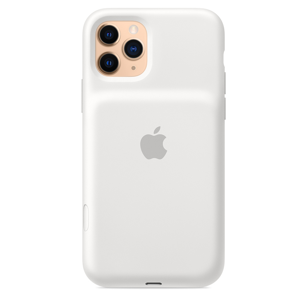 Силиконовый чехол-аккумулятор Apple Smart Battery Case White (MWVM2ZM/A) для iPhone 11 Pro