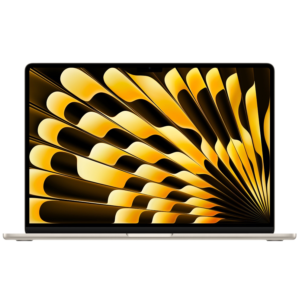 Ноутбук Apple MacBook Air 15 2024 M3 (15.3/2880x1864/24GB/512GB SSD/Apple graphics 10-core) Starlight (MC9K4)