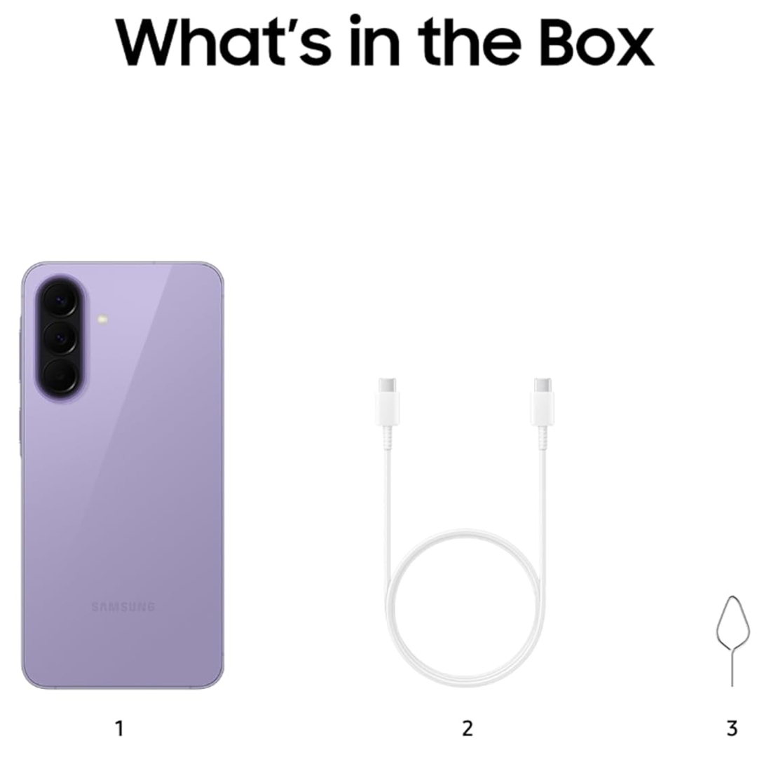 Смартфон Samsung Galaxy A57 5G 12/512GB Dual: nano SIM + eSIM Lilac (SM-A576B)