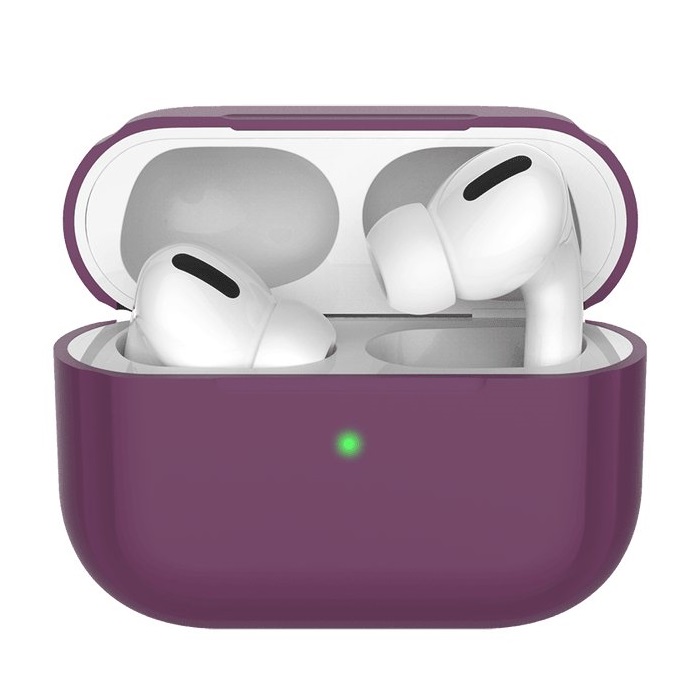 Силиконовый чехол Deppa Burgundy для AirPods Pro (47034)