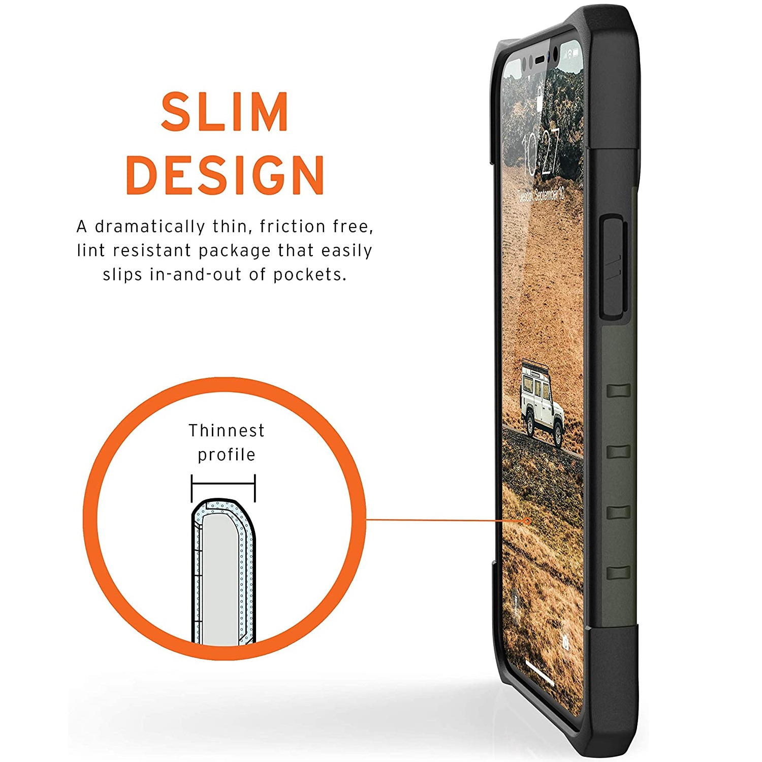 Противоударный защитный чехол UAG Pathfinder Series Case Olive для iPhone 12 Pro Max