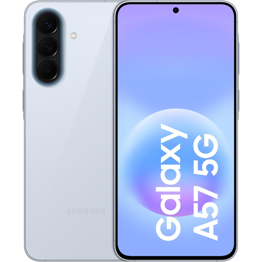 Смартфон Samsung Galaxy A57 5G 12/512GB Dual: nano SIM + eSIM Icyblue (SM-A576B)