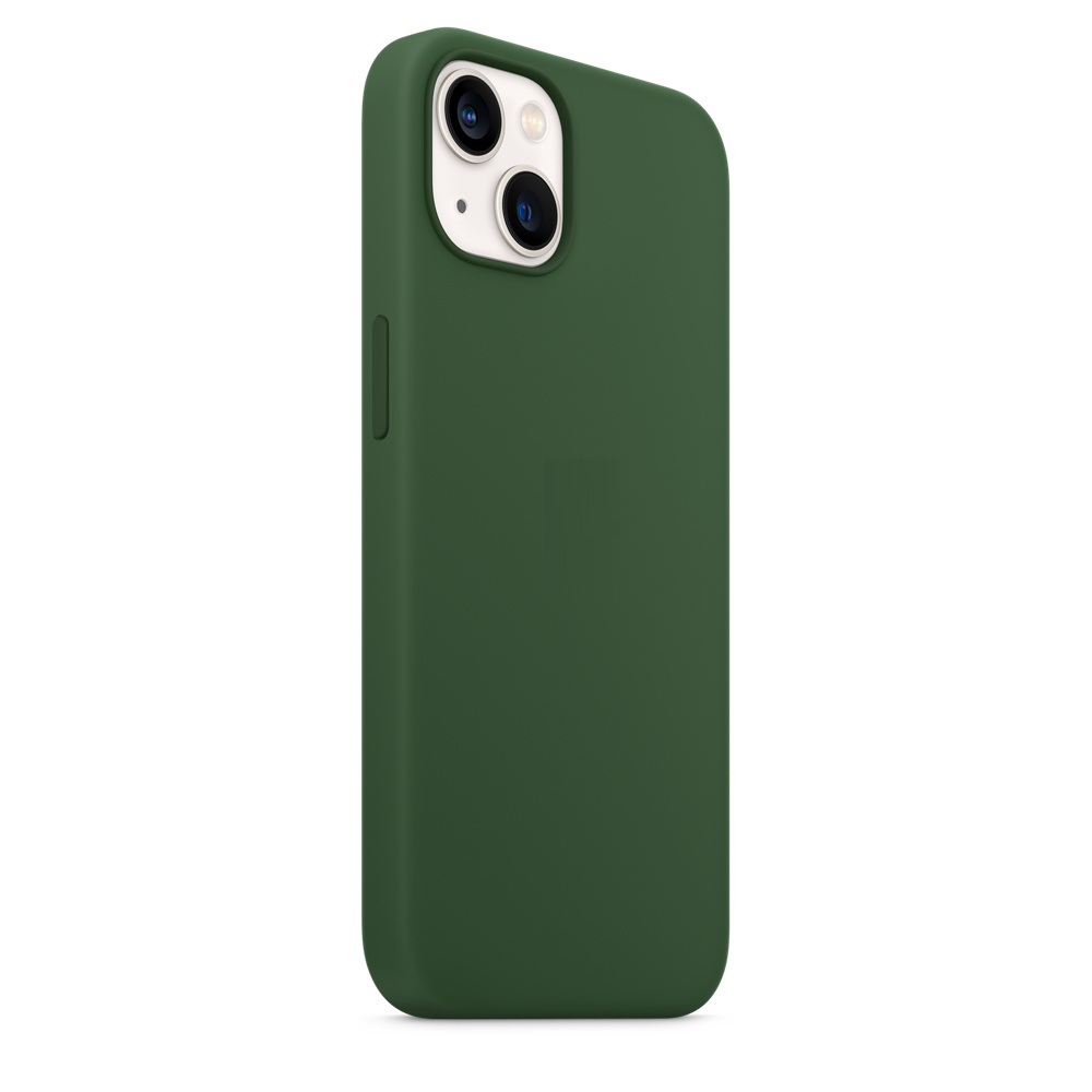 Силиконовый чехол Naturally Silicone Case with MagSafe Clover для iPhone 13
