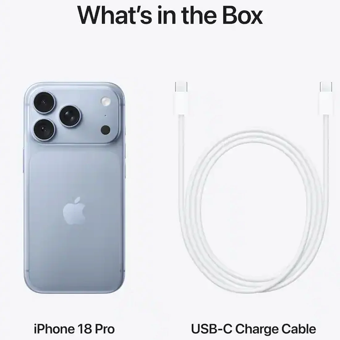 Смартфон Apple iPhone 18 Pro 2TB Glacier (eSIM)