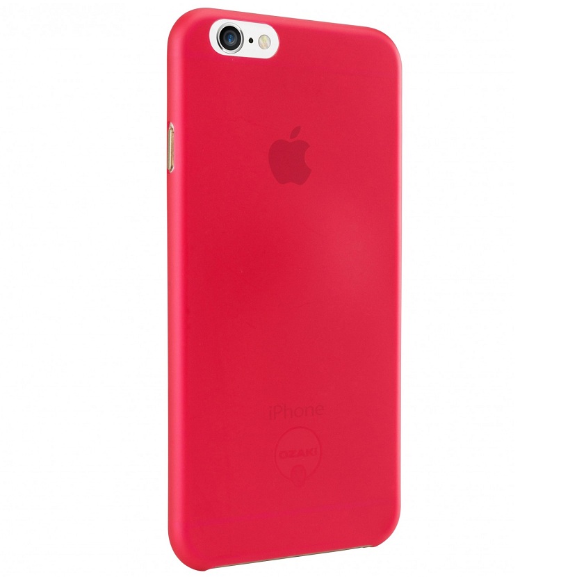 Пластиковый чехол Ozaki O!Coat 0.3 Jelly Red для iPhone 6/iPhone 6S