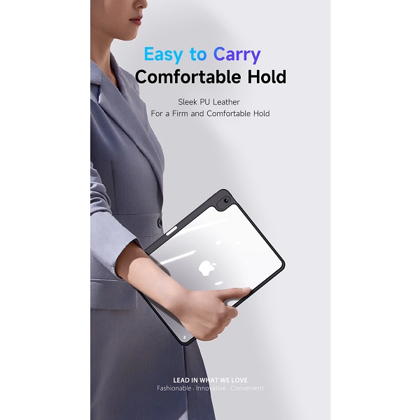 Чехол-книжка Dux Ducis для iPad 10.9 (2022)/11 (2025 A16) Magi Series Gray