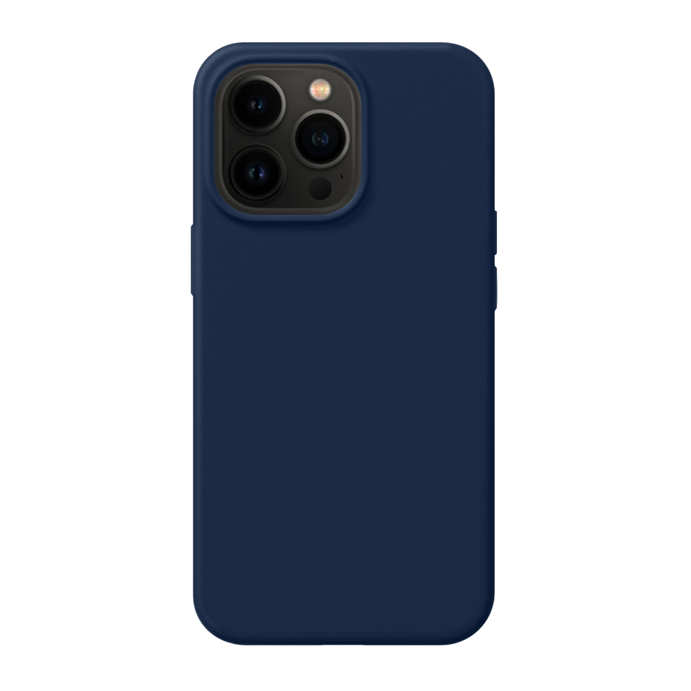 Чехол Deppa Case Liquid Silicone Pro Blue Graphite (88101) для Apple iPhone 13 Pro