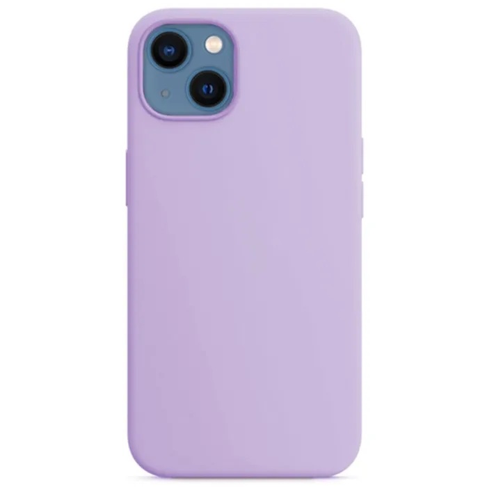 Силиконовый чехол Naturally Silicone Case Purple для iPhone 13