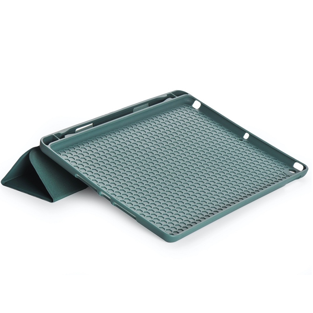 Чехол-книжка Gurdini Leather Series (pen slot) для iPad Air 10.9 (2020) Pine Green