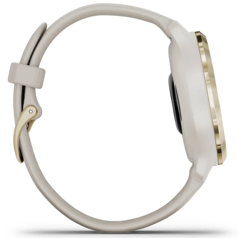 Умные часы Garmin Venu 2S Light Gold Stainless Steel Bezel with Light Sand Case and Silicone Band (010-02429-11)