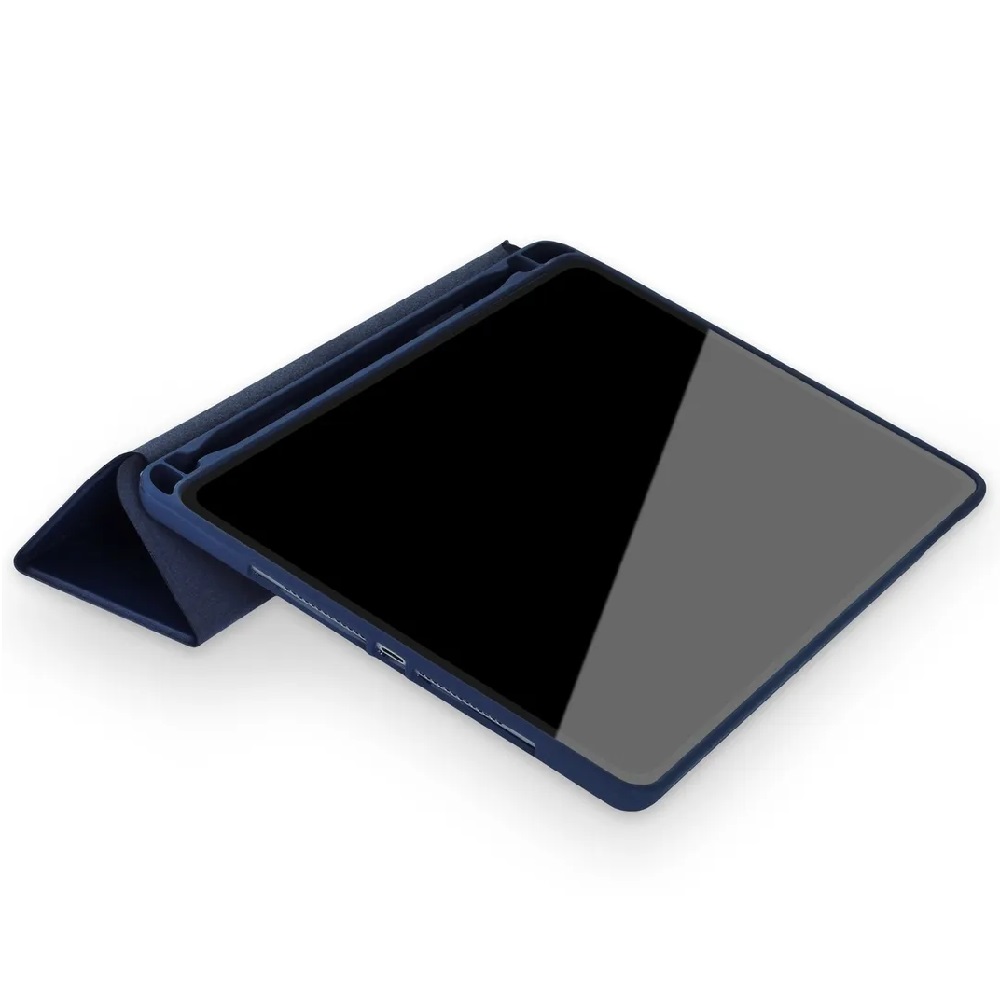 Чехол-книжка Gurdini Leather Series (pen slot) для iPad Pro 12.9 (2020-2022) Midnight Blue